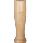 Roller pentru masaj, lemn, tonifiere musculara, de relaxare, natur, 5 x 38 x 5 cm - imagine 6