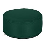Scaun gonflabil pentru gradina/camping , poliester, PVC, verde,  26 x 56 cm