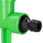 Aspersor cu pulsatii pentru curte si gradina, 6 bucati, 1/2", PP/ABS, verde/galben/roz - imagine 5