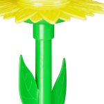 Aspersor cu pulsatii pentru curte si gradina, 6 bucati, 1/2", PP/ABS, verde/galben/roz - imagine 9