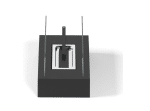 Semineu mobil cu bioetanol , otel, 35 x 18.2 x 14.6 cm, negru - imagine 6