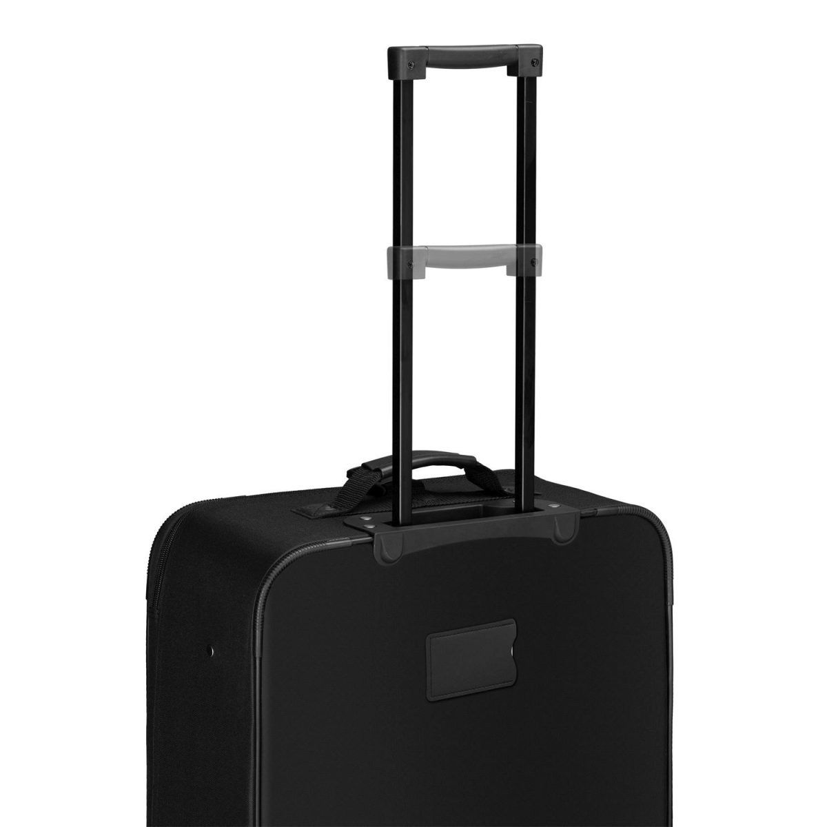 Set 3 trolere si 2 genti cosmetice, Atena, L-M, poliester, negru - imagine 10