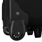 Set 3 trolere si 2 genti cosmetice, Atena, L-M, poliester, negru - imagine 12