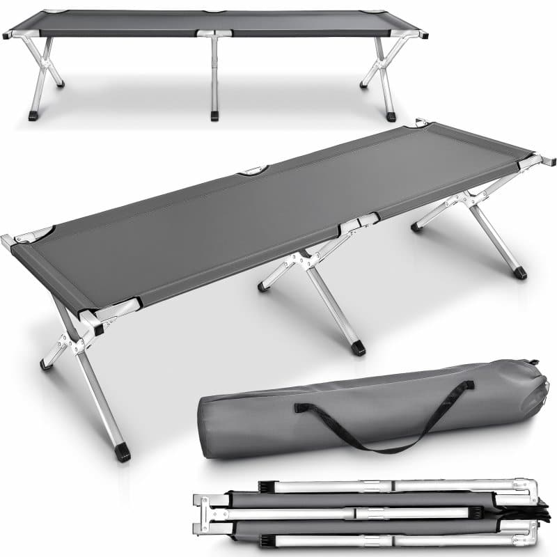 tresko-xxl-campingbett-feldbett-190-x-64-x-44-cm-metallrohr-belastbarkeit-bis-150kg-grau