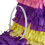 Piniata pentru petrecerile copiilor, ponei, din hartie multicolora, se pot adauga dulciuri/jucarii inauntru, 55 x 40 x 13 cm - imagine 5