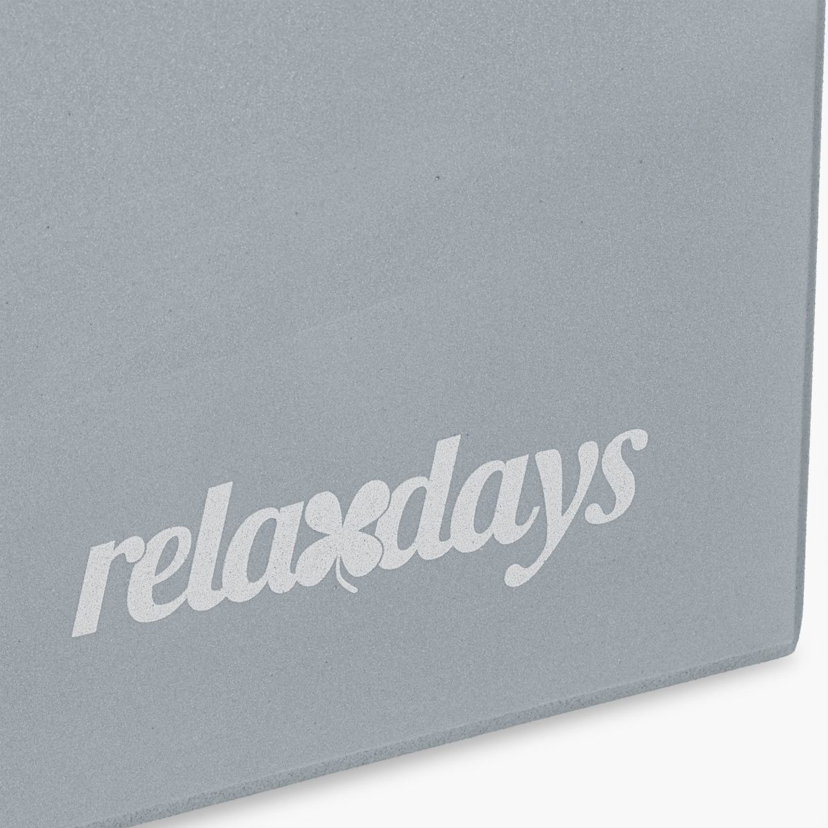 Caramida yoga, Relaxdays, gri/alb, din spuma tare, 8 x 23 x 15 cm - imagine 4