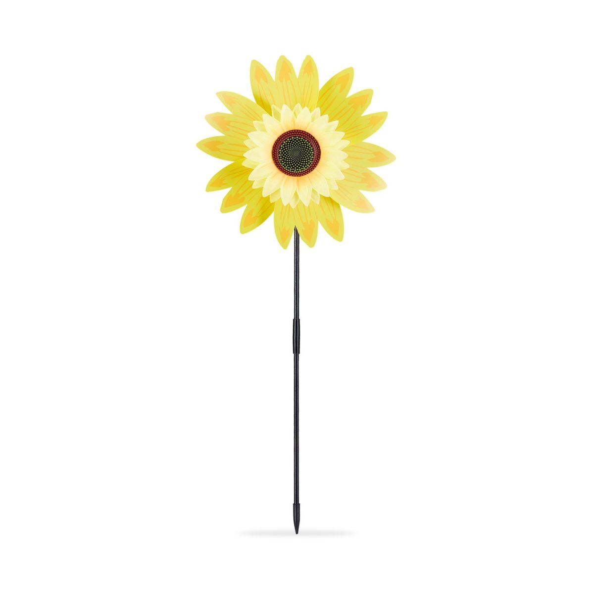 Decoratiune pentru gradina, foloarea soarelui, din plastic, 70 x 30 x 9 cm - imagine 5