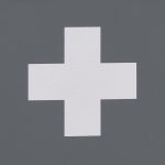Dulap pentru medicamente, 2 etaje, gri/alb, 32 x 21,5 x 9,5 cm - imagine 5