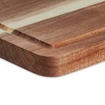 Tocator de bucatarie, din lemn, cu maner, 1,5 x 37 x 20 cm - imagine 7