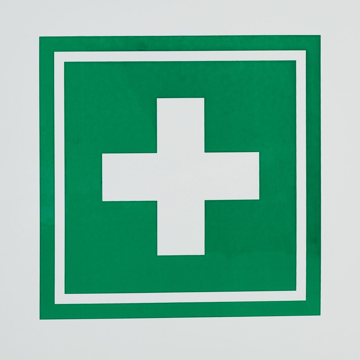 Dulap pentru medicamente, 2 etaje, alb/verde, 36 x 31,5 x 10 cm - imagine 3