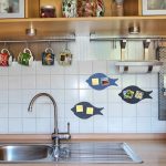 Placi decorative, pestisori, 6 bucati, gri/antracit/albastru, 16 x 30 x 0,9 cm - imagine 6