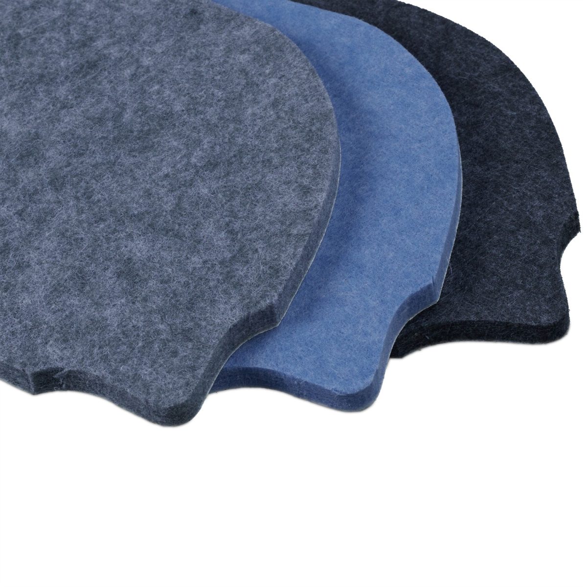 Placi decorative, pestisori, 6 bucati, gri/antracit/albastru, 16 x 30 x 0,9 cm - imagine 8