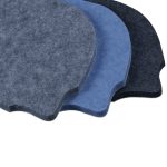 Placi decorative, pestisori, 6 bucati, gri/antracit/albastru, 16 x 30 x 0,9 cm - imagine 8