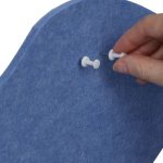 Placi decorative, pestisori, 6 bucati, gri/antracit/albastru, 16 x 30 x 0,9 cm - imagine 9