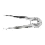 Spargator de nuci, din zinc, argintiu/negru,  6 x 18 x 7,5 cm - imagine 4