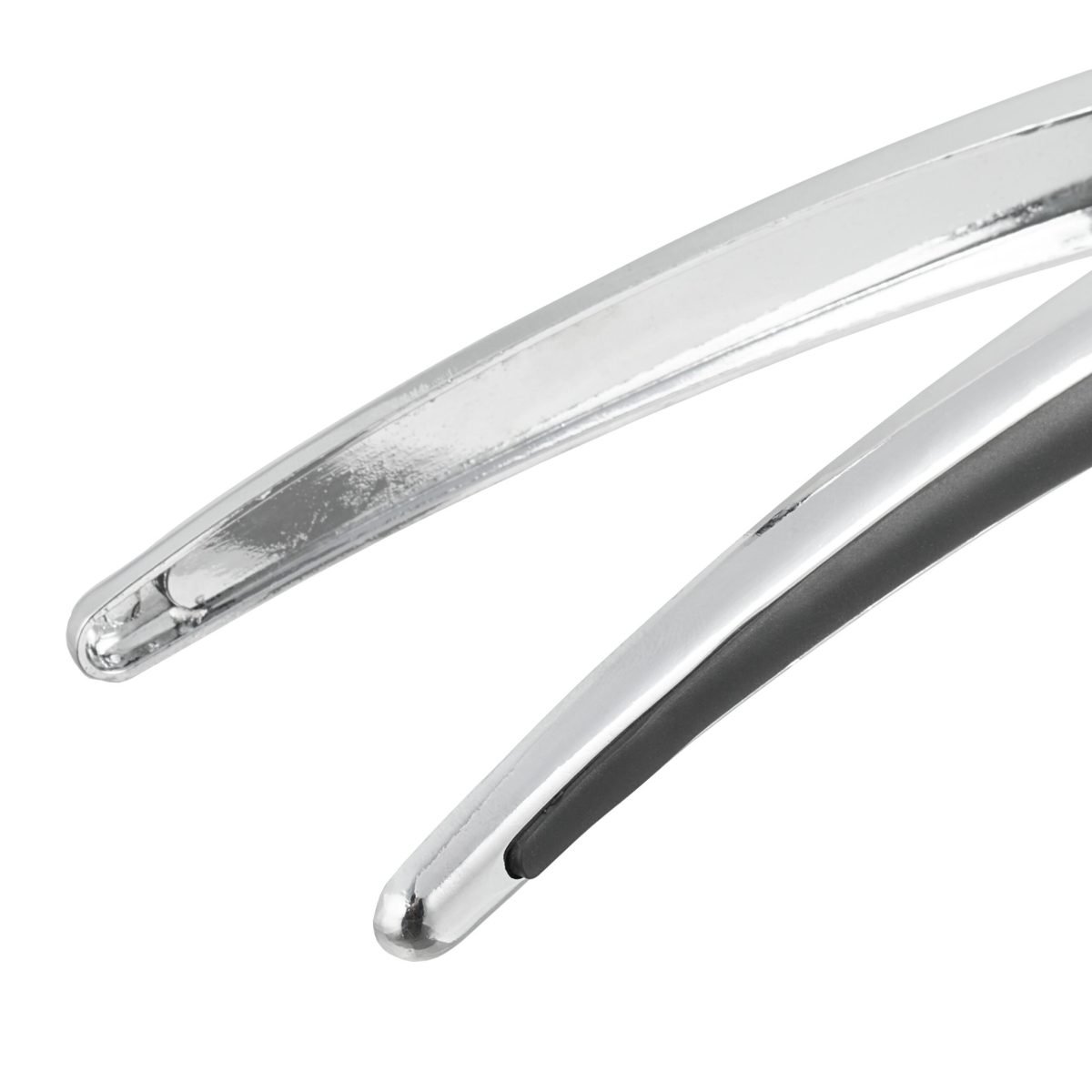 Spargator de nuci, din zinc, argintiu/negru,  6 x 18 x 7,5 cm - imagine 2