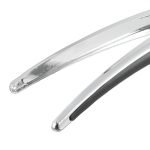 Spargator de nuci, din zinc, argintiu/negru,  6 x 18 x 7,5 cm - imagine 2