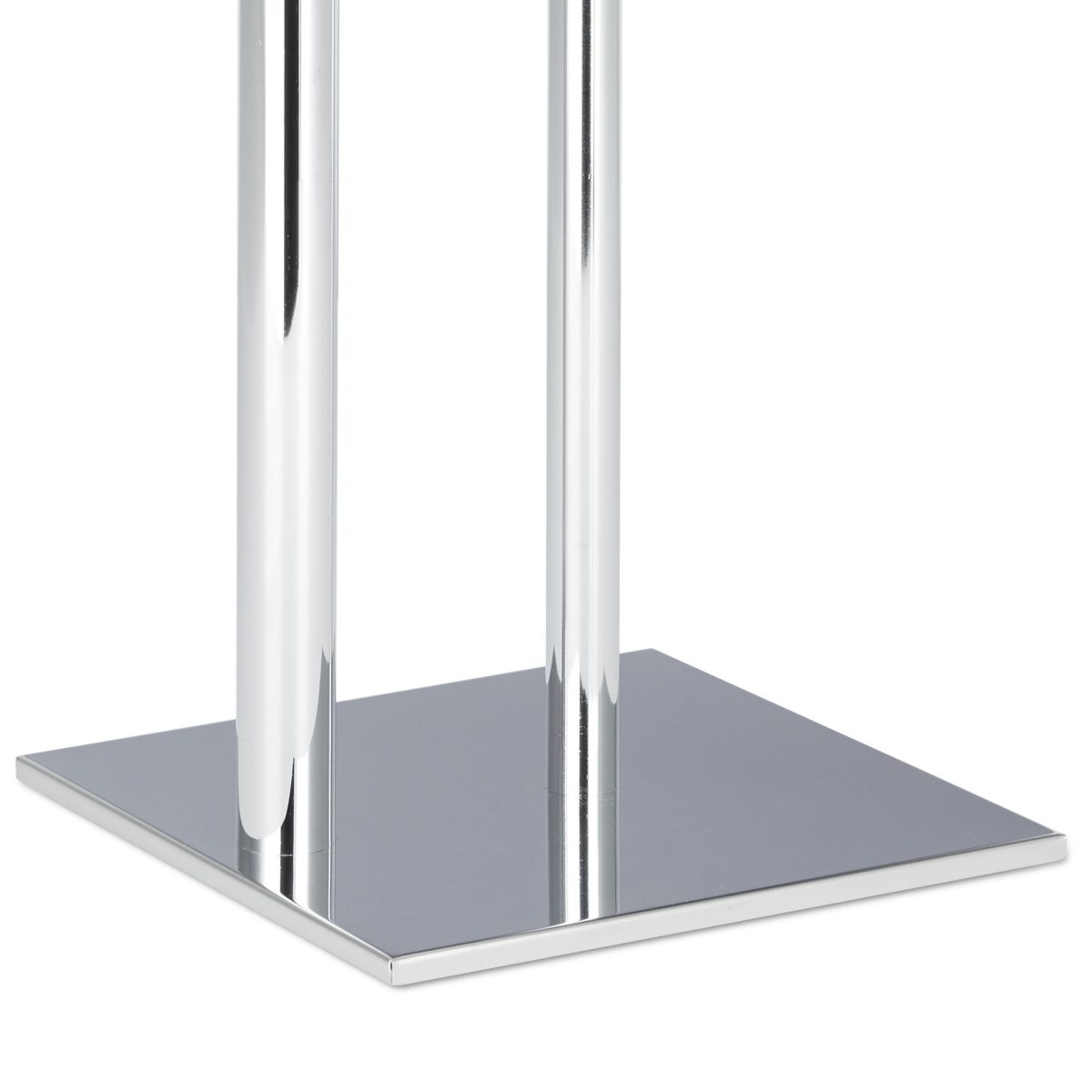 Suport hartie igienica, otel cromat, lucios, 71 x 20 x 20 cm - imagine 7