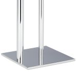 Suport hartie igienica, otel cromat, lucios, 71 x 20 x 20 cm - imagine 7
