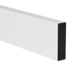 Set 4 x organizator reglabil pentru sertar, bambus/silicon, 6 x 1,5 cm, alb - imagine 2