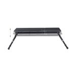 Stand multifunctional, pliabil, pentru laptop, tableta, citit si mic dejun, inaltime reglabila pe 2 niveluri, Relax Days, 75x35x41cm - imagine 4
