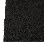 Covoras intrare, model-23, fibre de cocos, Alb/Negru, 60 x 40 x 1.5 cm - imagine 5