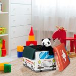 Taburet pliabil Relaxdays, Ambulance, multicolor, 32 x 48 x 32 cm - imagine 2