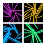 Set 100 bratari/betisoare luminoase, 7 culori, 20 cm lungime - imagine 8