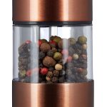 Rasnita electrica RelaxDays, pentru sare sau piper, cu lumina, bronz - imagine 7