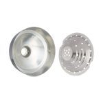 Storcator manual-presa citrice, fonta si inox, argintiu/negru, 70.5 x 18 x 21,5 cm - imagine 9
