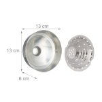 Storcator manual-presa citrice, fonta si inox, argintiu/negru, 70.5 x 18 x 21,5 cm - imagine 5