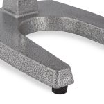 Storcator manual-presa citrice, fonta si inox, argintiu/negru, 70.5 x 18 x 21,5 cm - imagine 8