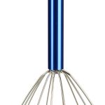 Dispozitiv masaj capilar, 12 brate metalice, relaxeaza si stimuleaza scalpul, albastru, Relaxdays - imagine 6