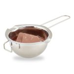 Vas pentru topit ciocolata, inox, 320 ml
