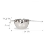 Vas pentru topit ciocolata, inox, 320 ml - imagine 4