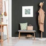 Banca cu raft pentru pantofi, bambus/stofa, 44 x 90 x 34 cm - imagine 5