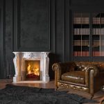 Set accesorii șemineu 5 piese – fontă masivă, stil antichizat - imagine 3