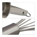 Set boluri cu masura pentru gatit si tel, 12 piese, Relaxdays, inox - imagine 9