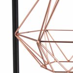 Lampa de podea, din cupru cu abajur diamant, E27, 40W, 150 cm - imagine 6