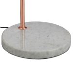 Lampa de podea, din cupru cu abajur diamant, E27, 40W, 150 cm - imagine 7