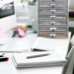 Organizator documente XXL sertare A4 cu 10 compartimente,gri,Relaxdays - imagine 6