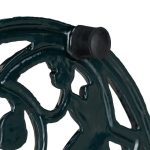 Suport prosoape de bucatarie Relaxdays, vintage, negru, din metal, 33 cm - imagine 8