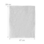 Set 5 Filtre grasime pentru hota universal Relaxdays 1 x 47 x 59 cm - imagine 4