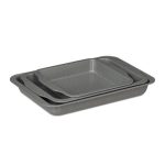 Set 3 tavi pentru cuport, diferite dimensiuni, din otel - imagine 5