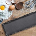 Set 2 tavi de copt pentru tarte, negru, otel carbon,  3,5 x 31 x 21,5 cm/2,5 x 35 x 11 cm - imagine 2