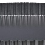 Set 2 tavi de copt pentru tarte, negru, otel carbon,  3,5 x 31 x 21,5 cm/2,5 x 35 x 11 cm - imagine 8