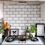 Gratar pentru aragaz, Relaxdays, metal, negru, 3.5 x 26 x 39 cm - imagine 2