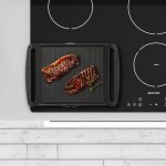 Gratar pentru aragaz, Relaxdays, metal, negru, 3.5 x 26 x 39 cm - imagine 5