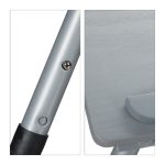 Masa stand laptop multifunctionala, tava mic dejun, MDF, RelaxDays, gri, 44 x 73 x 34.5 cm - imagine 8