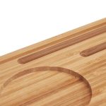 Suport extensibil-pliabil pentru cada, suport tableta, bambus, maro natur, 70 x 15 x 3,5 cm - imagine 6